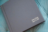 Ash Leather, Matte Silver Stamp